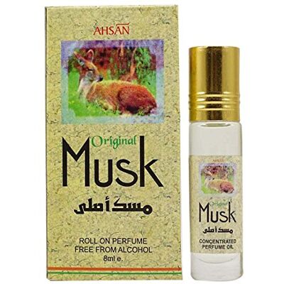 ahsan Originale Musc Naturel Rouleau De Parfum Du Parfum 8 ml - Publicité ahsan Originale Musc Naturel Rouleau De Parfum Du Parfum 8 ml - Publicité