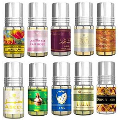 Al Rehab Business Square 3ml Véritable Attar Parfum Sans Alcool Musk Oud Roll on Frangance Haute Qualité Convient à Homme, Femme 100% neuf et original (Secret Man) - Publicité Al Rehab Business Square 3ml Véritable Attar Parfum Sans Alcool Musk Oud Roll on Frangance Haute Qualité Convient à Homme, Femme 100% neuf et original (Secret Man) - Publicité