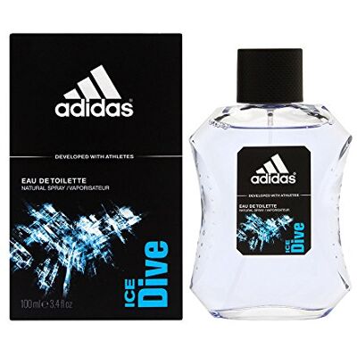adidas Eau de Toilette pour Homme Ice Dive Rafraichissant 100 ml - Publicité adidas Eau de Toilette pour Homme Ice Dive Rafraichissant 100 ml - Publicité