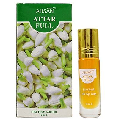 ahsan Jasmin Frais Parfum Naturel Parfum Attar Pleine Frais En Direct 6 ml - Publicité ahsan Jasmin Frais Parfum Naturel Parfum Attar Pleine Frais En Direct 6 ml - Publicité