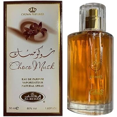 Crown CHOCO MUSK Al Rehab Eau de Parfum Spray 50 ml Notes Chocolat Vanille Sucré Pour Homme et Femme - Publicité Crown CHOCO MUSK Al Rehab Eau de Parfum Spray 50 ml Notes Chocolat Vanille Sucré Pour Homme et Femme - Publicité