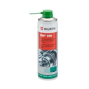 Wuerth Wurth HHS® Lube Lubrifiant adhésif 500g haute viscosité synthétique en spray pour machines industrielles et zones à forte pollution et mauvaises conditions météorologiques - Publicité Wuerth Wurth HHS® Lube Lubrifiant adhésif 500g haute viscosité synthétique en spray pour machines industrielles et zones à forte pollution et mauvaises conditions météorologiques - Publicité