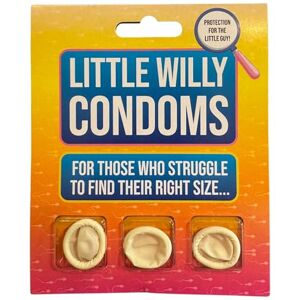 Diabolical Petits Willy préservatifs Petit Condom Joke Stag cadeaux - Publicité Diabolical Petits Willy préservatifs Petit Condom Joke Stag cadeaux - Publicité