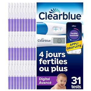 Clearblue Modèle - Test d’ovulation et de grossesse numérique - Doublez vos chances - Publicité Clearblue Modèle - Test d’ovulation et de grossesse numérique - Doublez vos chances - Publicité