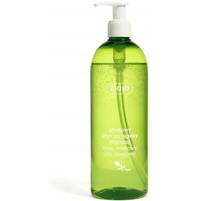 Ziaja Huile d'olive naturelle pour l'hygiène intime 500ml de // Naturalny oliwkowy p?yn do higieny intymnej 500ml - Publicité Ziaja Huile d'olive naturelle pour l'hygiène intime 500ml de // Naturalny oliwkowy p?yn do higieny intymnej 500ml - Publicité