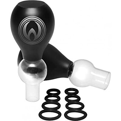 Master Series Nipple Amplifier Enlargement Bulbs with O-Rings - Publicité Master Series Nipple Amplifier Enlargement Bulbs with O-Rings - Publicité