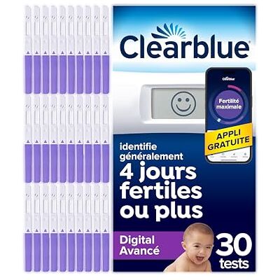 Clearblue Tests d’ovulation et de fertilité Digital Avancé, 30 test ovulation, test ovulation , tests d'ovulation et de fertilité, test d'ovulation, test ovulation - Publicité Clearblue Tests d’ovulation et de fertilité Digital Avancé, 30 test ovulation, test ovulation , tests d'ovulation et de fertilité, test d'ovulation, test ovulation - Publicité