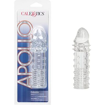 CalExotics California Exotic Gaine Pénis Transparente - Publicité CalExotics California Exotic Gaine Pénis Transparente - Publicité