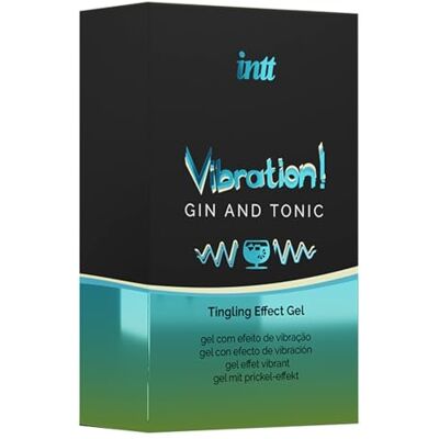 INTT Vibration Gin & Tonic Gel Picotant - Publicité INTT Vibration Gin & Tonic Gel Picotant - Publicité