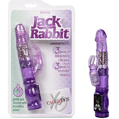 CalExotics California Exotic Petite Jack Rabbit Vibromasseur Violet - Publicité CalExotics California Exotic Petite Jack Rabbit Vibromasseur Violet - Publicité