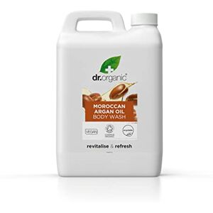 Dr Organic - Huile d'Argan - 5L Recharge - Body Wash - Publicité Dr Organic - Huile d'Argan - 5L Recharge - Body Wash - Publicité
