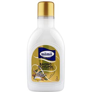 Milmil Bain Mousse, Parfum Huile d'Argan, Pratique Format Commodité, Testé dermatologiquement 2000 ML - Publicité Milmil Bain Mousse, Parfum Huile d'Argan, Pratique Format Commodité, Testé dermatologiquement 2000 ML - Publicité