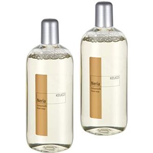 Keuco lot de 2 mousses de savon, parfum Neria, contenu 2 x 500 ml, pH neutre, Made in Germany, convient aux distributeurs de mousse de savon - Publicité Keuco lot de 2 mousses de savon, parfum Neria, contenu 2 x 500 ml, pH neutre, Made in Germany, convient aux distributeurs de mousse de savon - Publicité