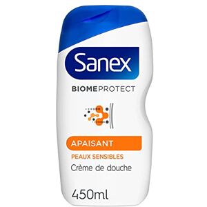 Sanex Biomeprotect Dermo Sensitive Gel Douche Prébiotique Respectueux du Microbiome Cutané, 450ml - Publicité Sanex Biomeprotect Dermo Sensitive Gel Douche Prébiotique Respectueux du Microbiome Cutané, 450ml - Publicité