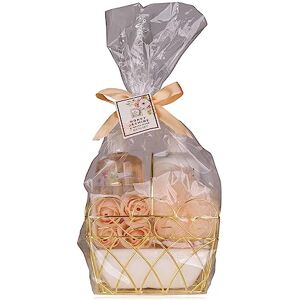 Coffret Cadeau Jasmin Miel - Set de bain avec gel douche, lotion, confettis - Publicité Coffret Cadeau Jasmin Miel - Set de bain avec gel douche, lotion, confettis - Publicité