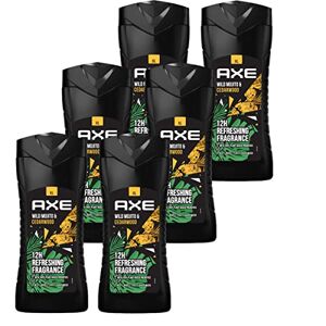 AXE Gel douche et shampooing 3-in-1 Mojito Vert et Bois de Cèdre 400 ml Pack économique 6 x400 ml - Publicité