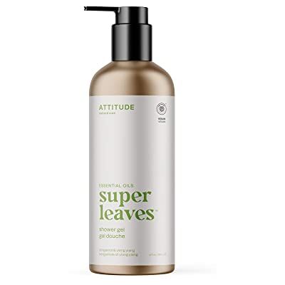 ATTITUDE Gel Douche aux Huiles Essentielles, EWG Verified, Vegan, Bouteille Rechargeable, Soin Naturel à Base de Plantes et Minéraux, Testé Dermatologiquement, Bergamote & Ylang-Ylang, 473 mL - Publicité ATTITUDE Gel Douche aux Huiles Essentielles, EWG Verified, Vegan, Bouteille Rechargeable, Soin Naturel à Base de Plantes et Minéraux, Testé Dermatologiquement, Bergamote & Ylang-Ylang, 473 mL - Publicité
