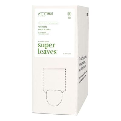 ATTITUDE Savon à Mains, EWG Verified, Ingrédients d'Origine Naturelles, Végane, Feuilles d'Olivier, Éco Recharge, 2 Litres - Publicité ATTITUDE Savon à Mains, EWG Verified, Ingrédients d'Origine Naturelles, Végane, Feuilles d'Olivier, Éco Recharge, 2 Litres - Publicité