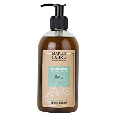 Marius Fabre Savon de Marseille Herbier Liquid Soap 500ml Fig - Publicité Marius Fabre Savon de Marseille Herbier Liquid Soap 500ml Fig - Publicité