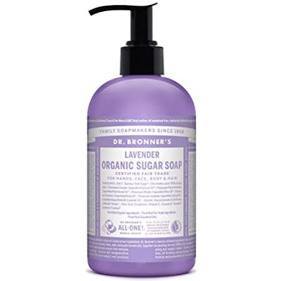 Dr. Bronner's Sugar Soap Lavande 710 ml - Publicité Dr. Bronner's Sugar Soap Lavande 710 ml - Publicité