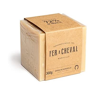 Fer à Cheval Véritable Savon de Marseille Cube (VEGETAL 300g) - Publicité Fer à Cheval Véritable Savon de Marseille Cube (VEGETAL 300g) - Publicité