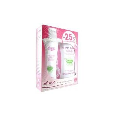 Saforelle Gentle Cleansing Care 250ml + 1 Refill of 400ml by - Publicité Saforelle Gentle Cleansing Care 250ml + 1 Refill of 400ml by - Publicité