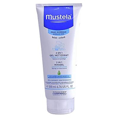 Mustela Bébé Gel pour Cheveux/Corps Tube 2 en 1 200 ml - Publicité Mustela Bébé Gel pour Cheveux/Corps Tube 2 en 1 200 ml - Publicité