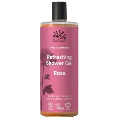 Gel douche rose Bio Urtekram - Sans parabènes, vegan, 500ml - Publicité Gel douche rose Bio Urtekram - Sans parabènes, vegan, 500ml - Publicité