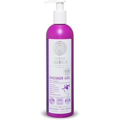 Gel Douche Anti-Stress Natura Siberica - Bain & Corps - Publicité Gel Douche Anti-Stress Natura Siberica - Bain & Corps - Publicité
