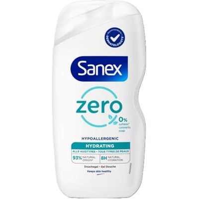 Sanex Lot de 6 gels douche pour tous les types de peau Zero% hydratant 400 ml - Publicité Sanex Lot de 6 gels douche pour tous les types de peau Zero% hydratant 400 ml - Publicité