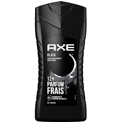 AXE Gel Douche Homme Black 250ml Lot de 2 - Publicité AXE Gel Douche Homme Black 250ml Lot de 2 - Publicité