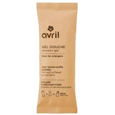 Avril Gel Douche en Poudre à Reconstituer Bio – Gel Douche Naturel Vegan, Certifié Cosmos Organic, Format Éco-Responsable (Sous les orangers) - Publicité Avril Gel Douche en Poudre à Reconstituer Bio – Gel Douche Naturel Vegan, Certifié Cosmos Organic, Format Éco-Responsable (Sous les orangers) - Publicité