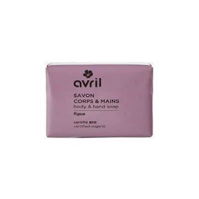 Avril Savon Corps & Mains Bio A l'Huile de Noix de Coco et Argan Bio Parfum 100% Naturel Vegan, Certifié Bio Ecocert Fabriqué en France 100g (Figue) - Publicité Avril Savon Corps & Mains Bio A l'Huile de Noix de Coco et Argan Bio Parfum 100% Naturel Vegan, Certifié Bio Ecocert Fabriqué en France 100g (Figue) - Publicité