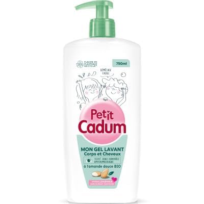 Gel Lavant Bébé Cadum Amande 750ML - Soins corps et cheveux bébé - Publicité Gel Lavant Bébé Cadum Amande 750ML - Soins corps et cheveux bébé - Publicité