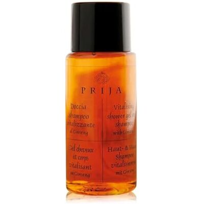 Prija thehotelery.de Lot de 100 shampoings revitalisants 2 en 1 pour peau et cheveux avec ginseng 40 ml Gel douche et corps, cosmétiques d'hôtel, bien-être et spa, shampoing d'hôtel, Airbnb - Publicité Prija thehotelery.de Lot de 100 shampoings revitalisants 2 en 1 pour peau et cheveux avec ginseng 40 ml Gel douche et corps, cosmétiques d'hôtel, bien-être et spa, shampoing d'hôtel, Airbnb - Publicité