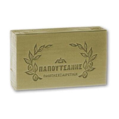 Papoutsanis Olivia Natural Bar Soap with olive oil 125g - Publicité Papoutsanis Olivia Natural Bar Soap with olive oil 125g - Publicité
