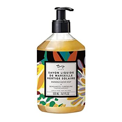 Baija Paris Savon Liquide de Marseille à la Bergamote et à la Tubéreuse 500ml - Publicité Baija Paris Savon Liquide de Marseille à la Bergamote et à la Tubéreuse 500ml - Publicité