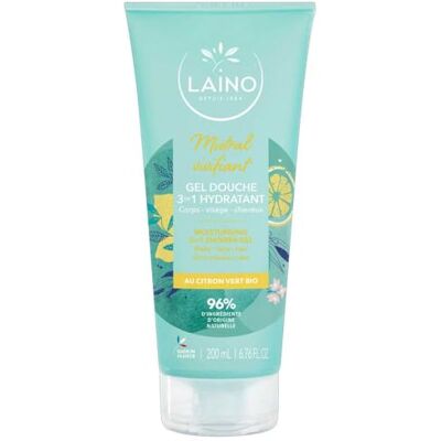 Laino Shampoing Douche Mistral Vivifiant 200 ml - Publicité Laino Shampoing Douche Mistral Vivifiant 200 ml - Publicité