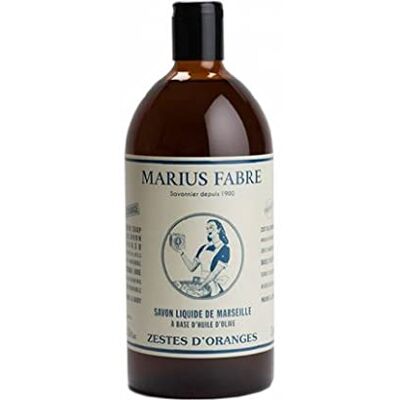 Marius Fabre Savon liquide de Marseille "Zestes d'Oranges - Publicité Marius Fabre Savon liquide de Marseille "Zestes d'Oranges - Publicité