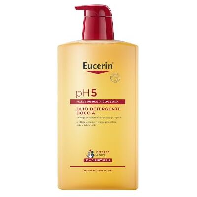 Eucerin pH5 Gel Douche - Peau sensible, 1L - Publicité Eucerin pH5 Gel Douche - Peau sensible, 1L - Publicité