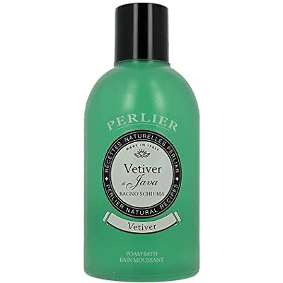 Perlier Recettes Naturelles, Bain Mousse Vétiver Java, Neutre, 500 Millilitre - Publicité Perlier Recettes Naturelles, Bain Mousse Vétiver Java, Neutre, 500 Millilitre - Publicité