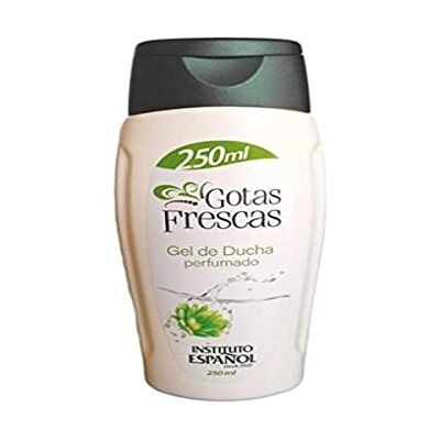 Instituto Español Consumo gotas frescas gel de ducha perfumado 250ml - Publicité Instituto Español Consumo gotas frescas gel de ducha perfumado 250ml - Publicité