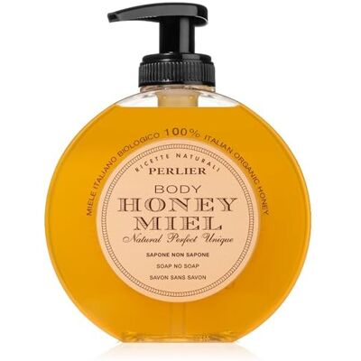 Perlier Savon pour les Mains avec Doseur Miel Sans Savon (300 ml) - Publicité Perlier Savon pour les Mains avec Doseur Miel Sans Savon (300 ml) - Publicité