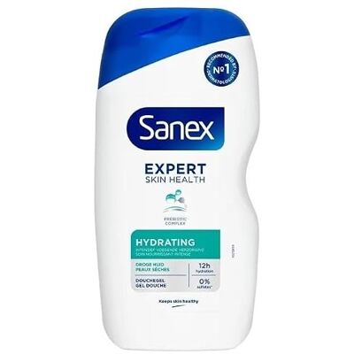 Sanex Lot de 6 gels douche hydratants pour homme et femme 400 ml - Publicité Sanex Lot de 6 gels douche hydratants pour homme et femme 400 ml - Publicité