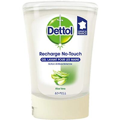 Dettol Recharge de Gel Lavant pour les Mains Action Nettoyante Parfum Aloe Vera 1 recharge de 250ml - Publicité Dettol Recharge de Gel Lavant pour les Mains Action Nettoyante Parfum Aloe Vera 1 recharge de 250ml - Publicité