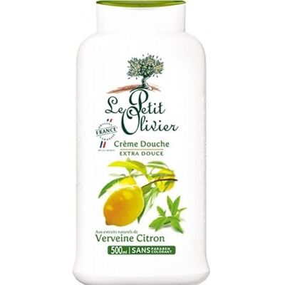 Le Petit Olivier Crème de Douche Extra Douce à l’Extrait Naturel de Verveine Citron 500ml (lot de 4) - Publicité Le Petit Olivier Crème de Douche Extra Douce à l’Extrait Naturel de Verveine Citron 500ml (lot de 4) - Publicité