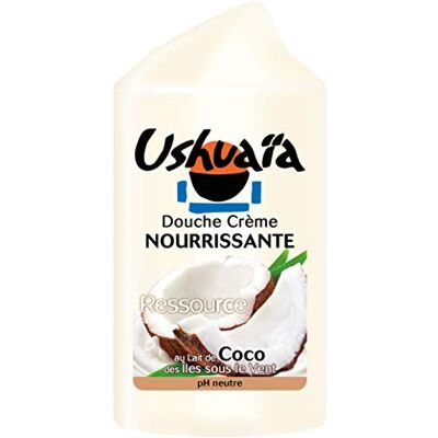 Ushuaia Ushuaïa Douche Crème Nourrissante Ressource au Lait de Coco des Îles sous le Vent 250 ml - Publicité Ushuaia Ushuaïa Douche Crème Nourrissante Ressource au Lait de Coco des Îles sous le Vent 250 ml - Publicité