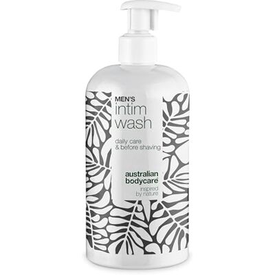 Australian Bodycare Gel Intime 500ml pour Hommes contre Irritations, Démangeaisons et Odeurs – Avec 4-Terpineol connu du huile d'arbre à thé, Prune de Kakadu et Glycérine - Publicité Australian Bodycare Gel Intime 500ml pour Hommes contre Irritations, Démangeaisons et Odeurs – Avec 4-Terpineol connu du huile d'arbre à thé, Prune de Kakadu et Glycérine - Publicité