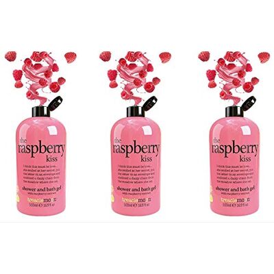 Treaclemoon Treacle Moon The Raspberry Kiss Lot de 3 gels douche et bain 500 ml - Publicité Treaclemoon Treacle Moon The Raspberry Kiss Lot de 3 gels douche et bain 500 ml - Publicité