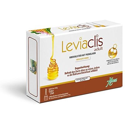 Aboca Leviaclis Soulagement naturel de la constipation - Suppositoires - Publicité Aboca Leviaclis Soulagement naturel de la constipation - Suppositoires - Publicité
